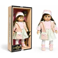 Ledy Toys CUFAN - Knuffelpop met Zacht Lijfje en Acryl Ogen - Vinyl Pop - The Star muziekboxje - 40 cm