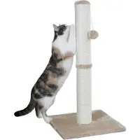 Markenlos Famanu Krabbenpaal Opal-Max Beige - Extra grote krabpaal voor katten