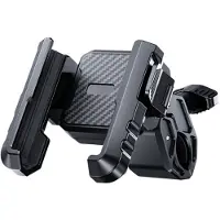 Dutch Quality Robuuste Telefoonhouder Fiets, Motor, Scooter en Fatbike - Verstelbaar en 360° Draaibaar - Universeel - GSM Houder Fiets- Fiets Telefoonhouder
