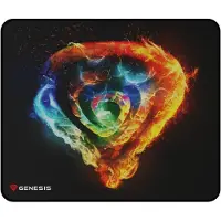 Genesis - CARBON 500 M FIRE G2 NPG-2099 - Game muismat - 300X250MM - Zwart