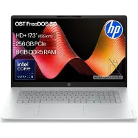 HP OmniBook 3 AI 17-dg0054ngx laptop, Intel Core Ultra 5, 43,9 cm (17,3 inch), 1600 x 900 pixels, 8 GB, 256 GB, FreeDOS