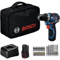 Bosch Gsr 12v-32 + 2 Bat 2.0+ 24 Ac+ Mal Lona Elektrische Schroevendraaier