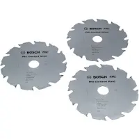 Bosch CW Wood Cirkelzaagbladen | 190 mm | 3 stuks - 2608644737