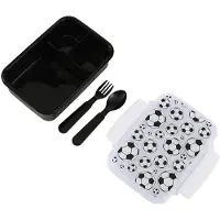 Itotal - Lunch Box with Cutlery - Football (ID2023)