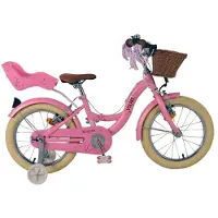 Volare Blossom Kinderfiets - Meisjes - 16 inch - Roze - Twee Handremmen