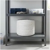 vidaXL Katoenen Touw 4 mm 50 m Wit 100% katoen