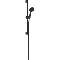 Hansgrohe Activera S - Set met douchekop, douchestang en slang, 2 straalsoorten, EcoSmart+, Water Boost, matzwart 28863670