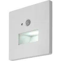 Rabalux Lunca LED-lamp, 1 Watt, IP20, wit, 3000/4500/6500 Kelvin, met bewegingssensor en lichtsensor, modelnummer 77198
