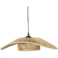 Natural Living "NATURAL LIVING" VICTORIA HANGLAMP VAN GEPLATEN Touw D45CM X H11CM