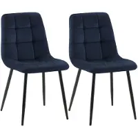 CLP Set van 2 eetkamerstoelen, model Tilde