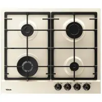 Teka GSC 64320 RBC VN OB E4, 60 cm, gasplaat met 4 branders. Één maat