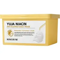 SOME BY MI Yuja Niacin Anti-Blemish Daily Mask - 370 ml / 30 sheets