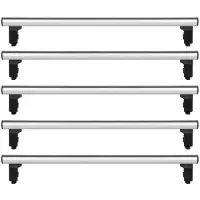 Menabo Professional Airdyn | Dachträger voor Mercedes - Sprinter II (W906) 2006-2018, modellen L1, L2, L3, L4 - H1, H2, H3 - Aluminium - Lengte 165 cm - Draagvermogen 150 kg - Set van 5 stuks
