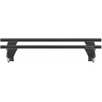 Menabo Delta Black | Dakkofferhouder Peugeot - 5008 2021+ - Aluminium - Lengte 137 cm - Draagvermogen 50 kg - Set van 2