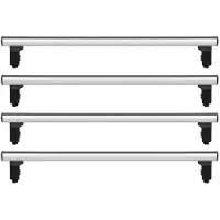 Menabo Professional Airdyn | Dakkofferhouder Peugeot - Manager II 2014+ - Aluminium - Lengte 165 cm - Draagvermogen 150 kg - Set van 4
