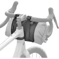 Rhinowalk Fietsstuur bevestigingssysteem voor bikepacking, met EVA-afstandhouders