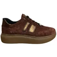 Footnotes 22.006 Wijdte K Sneakers | Maat 39 Dames Bruin