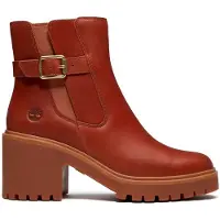 Timberland Women Stone Heights Mid Chelsea Boot Rust Full Grain-Schoenmaat 41