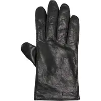 BOSS Heren Gioli Lichtgewicht Leren Dagelijkse Handschoenen (Zwart)