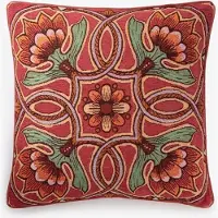 Sissy-Boy Rood kussen met bloemendessin
