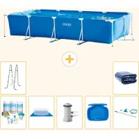 Intex Rechthoekig zwembad - 450x220x84 cm - 8-delig - Model S20079