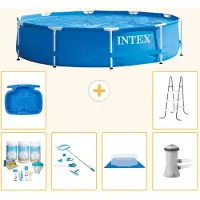 Intex Framezwembad, rond - 366x76 cm - 7-delig, model S21012