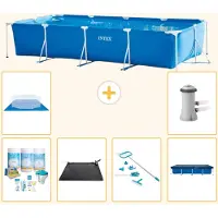 Intex Rechthoekig zwembad - 450x220x84 cm - 7-delig - Model S21129