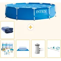 Intex Framezwembad, rond - 366x76 cm - 6-delig, model S20441