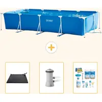 Intex Rechthoekig zwembad - 450x220x84 cm - 4-delig - Model S22362