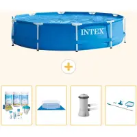 Intex Framezwembad, rond - 366x76 cm - 5-delig, model S21007