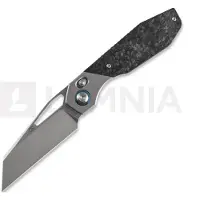 Kansept Knives QTRO Wharncliffe vouwmes, CF Shredded