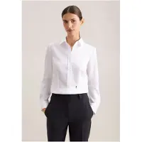 Seidensticker Blouse 'Schwarze Rose' zwart / wit