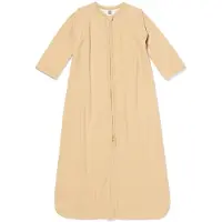 HEMA Babyslaapzak met afneembare mouwen rib 0.5tog zand (zand)