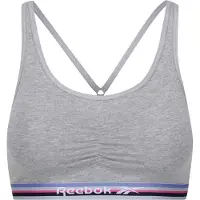 Reebok Jackie-sportbeha voor dames (Grijs Marl Marl)