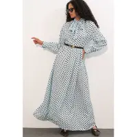 Bigdart Puntjes Maxi Shirtdress