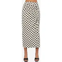 Bigdart Hoge Taille Polka Dot Midi Rok
