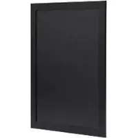 Deflecto Krijtbord Wandmontage 60 (B) x 1,73 (D) x 40 (H) cm Zwart