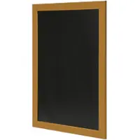 Deflecto Krijtbord Wandmontage 40 (B) x 1,73 (D) x 30 (H) cm Zwart