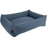 D&D Home Eden Hondenmand - Hondenbed met Rand - Waterafstotend & Wasbare Hoes - Medium 90x70x22cm - Midnight