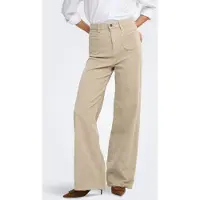 ONLY Onlhope Straight Fit Corduroy Broeken Dames Grijs 36/32