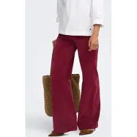 ONLY Onlhope Straight Fit Corduroy Broeken Dames Rood 44/32