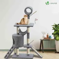Famanu Kattenboom: Klimmen, nagelslijpen, ontspannen - 49 x 40 x 154 cm