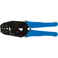 Bgs Kabelschuhzange mit Ratschenfunktion für isolierte Kabelverbinder 0,5 - 6 mm²