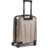Police New York 4 wielen Cabinewagen S 54 cm met uitbreidingsplooi - Harde bagage - TSA slot - champagner