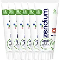 Zendium Junior Tandpasta - 6 x 75 ml - 5 tot 12 Jaar