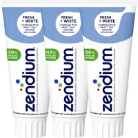Zendium Fresh + White Tandpasta - 3 x 75 ml - Voordeelverpakking