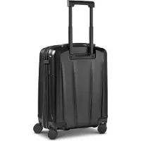 Police New York 4 wielen Cabinewagen S 54 cm met uitbreidingsplooi - Harde bagage - TSA slot - black
