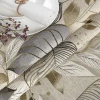 ANRO Tafelkleed Palladium Grijs 130x90cm Rechte rand Afwasbaar Waterafstotend Binnen & Buiten