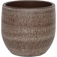 HS Potterie Pot tokio d24h22cm bruin