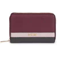 L.credi portemonnee Saina Zip Around Wallet Cherry Shade mix veelkleurig